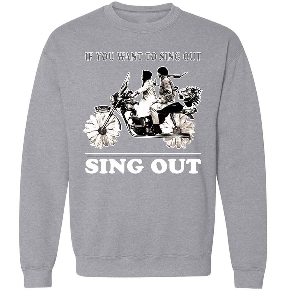 If you want to sing out, sing out - Sport Grey - 17