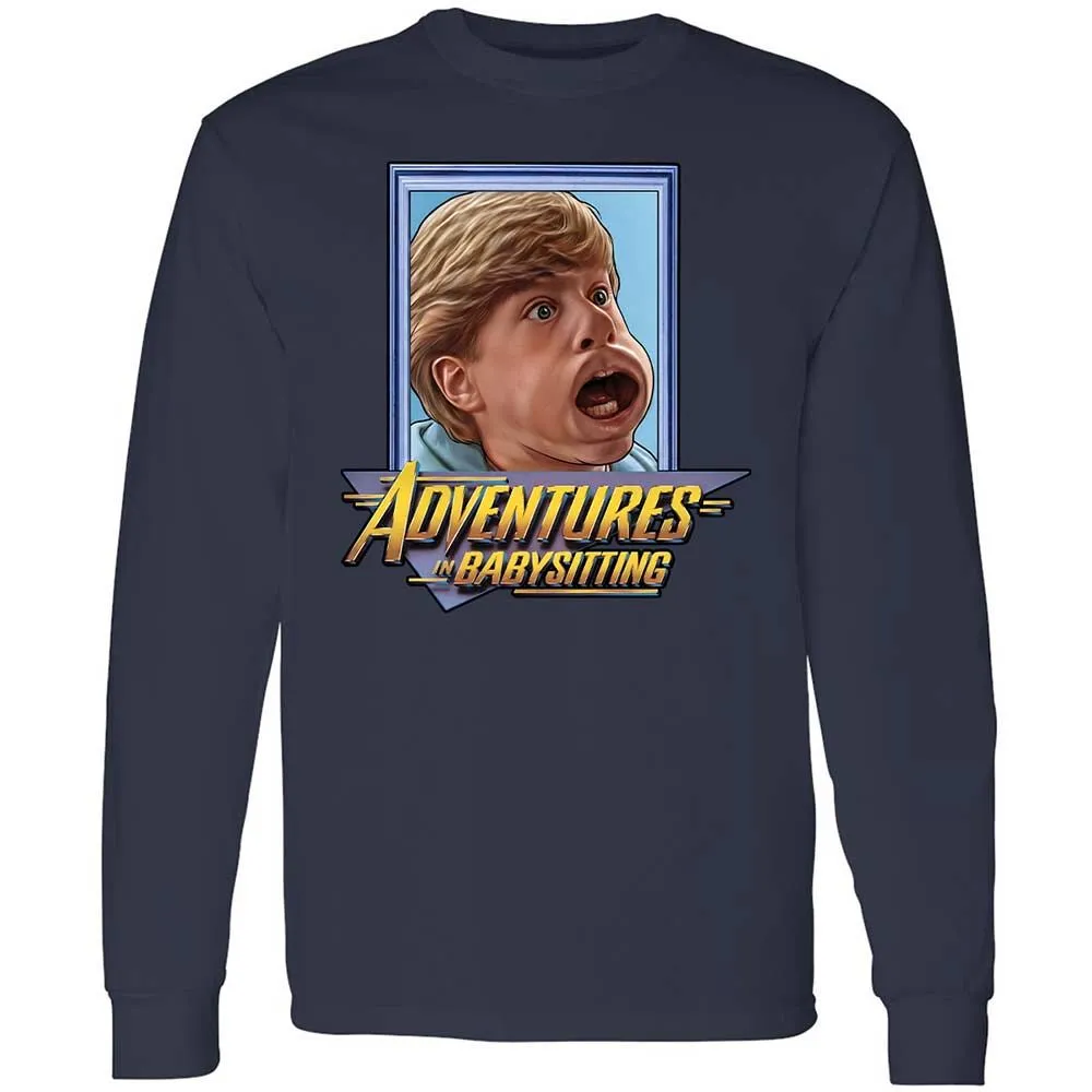 Long Sleeve T-Shirt - SNKEVU59 - Navy - 2