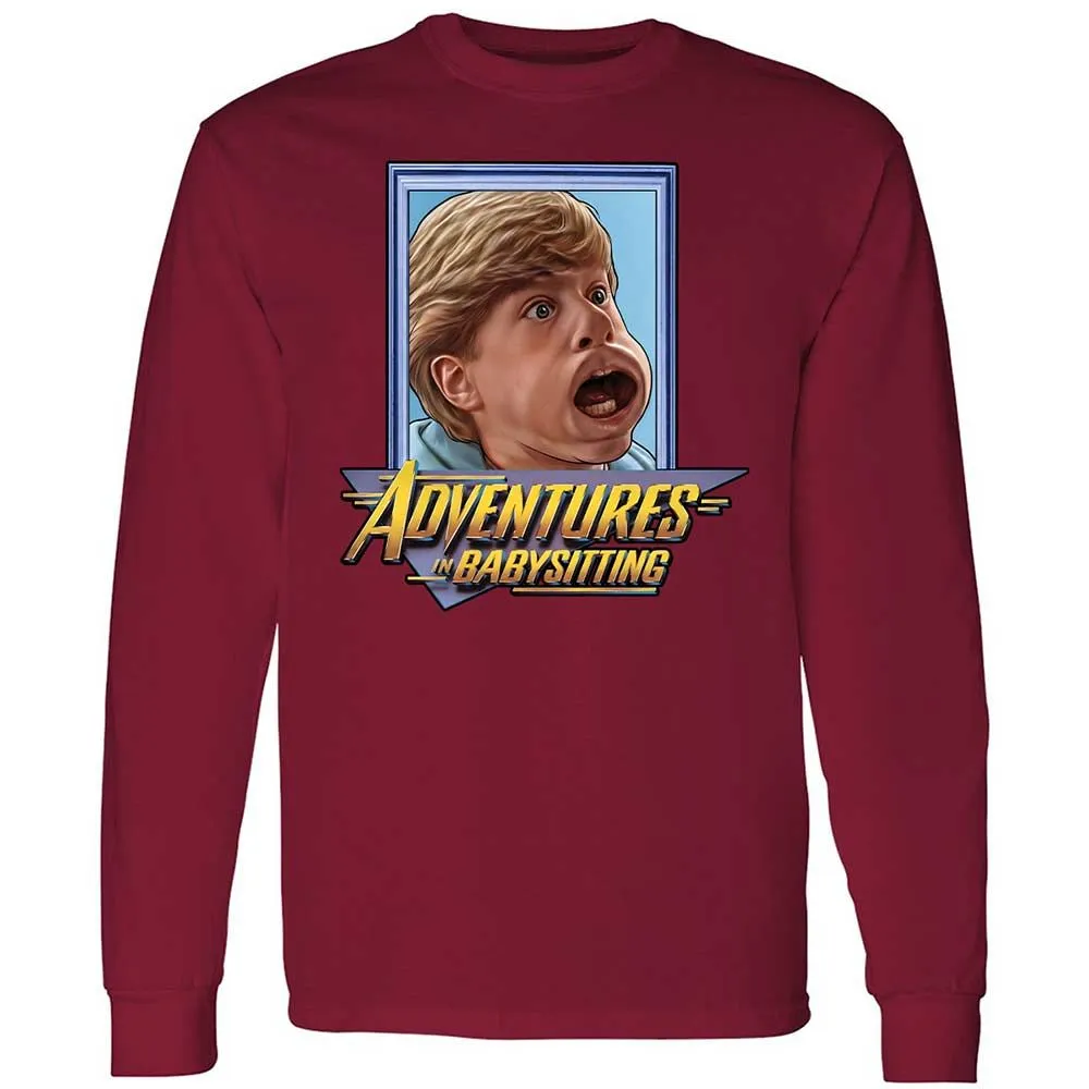 Long Sleeve T-Shirt - SNKEVU59 - Cardinal Red - 7