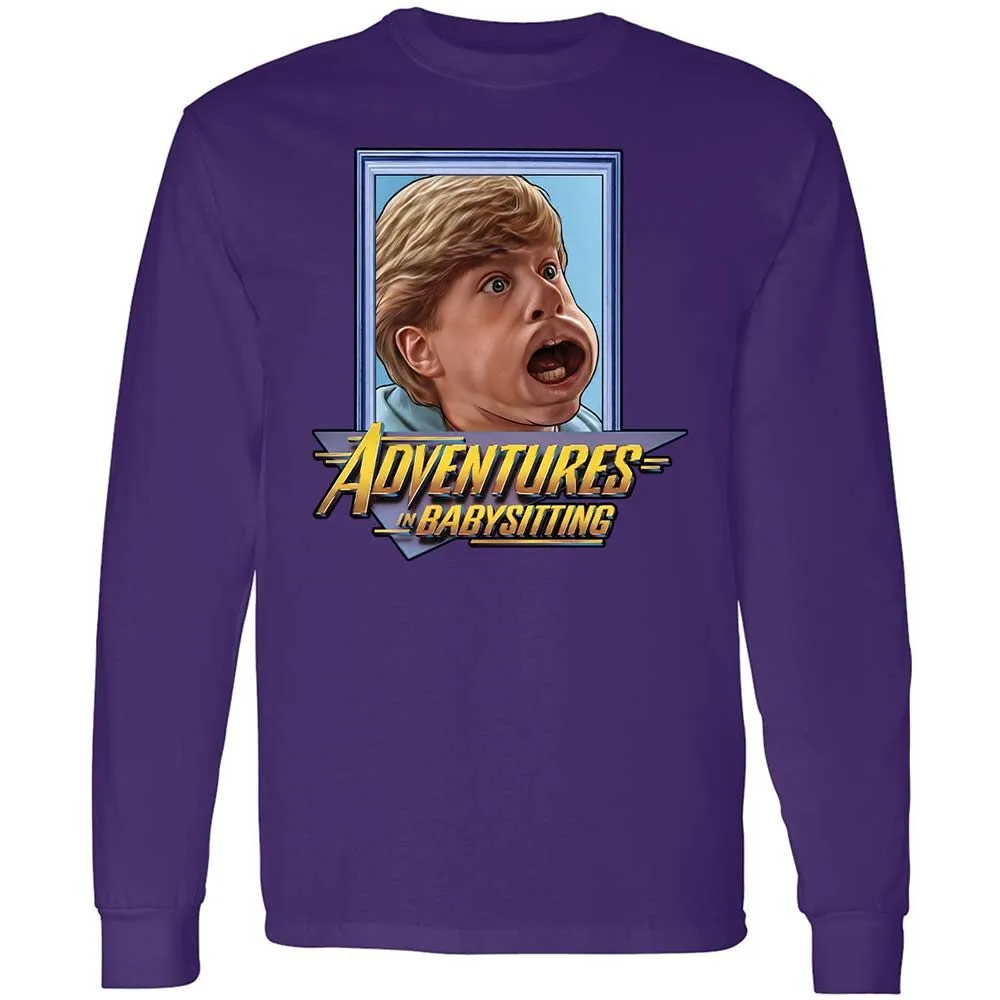 Long Sleeve T-Shirt - SNKEVU59 - Purple - 12