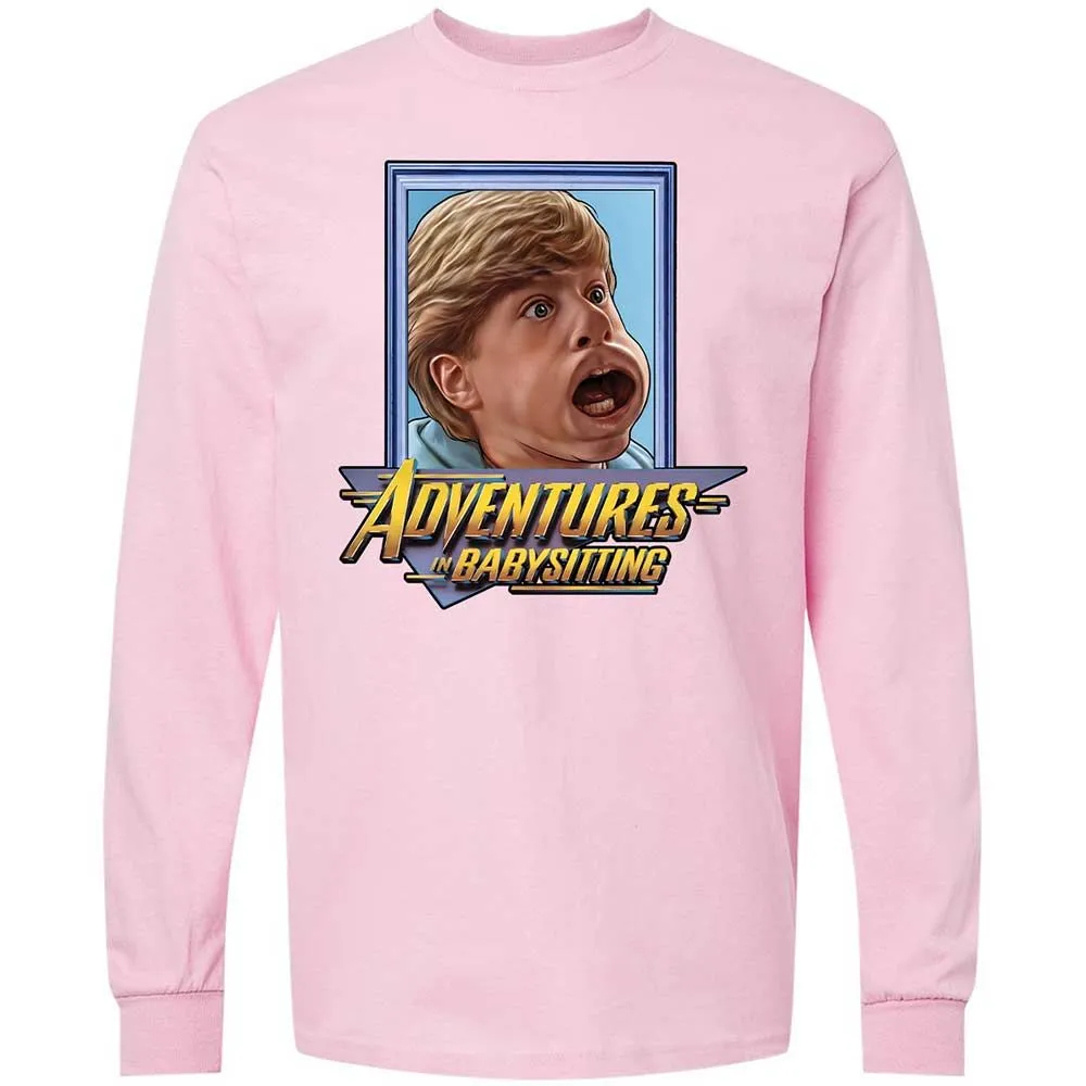 Long Sleeve T-Shirt - SNKEVU59 - Light Pink - 16