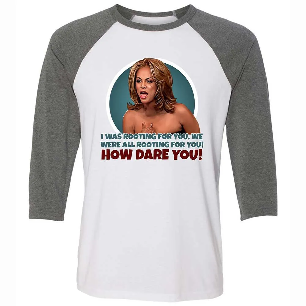 How dare you - White/Deep Heather - 11