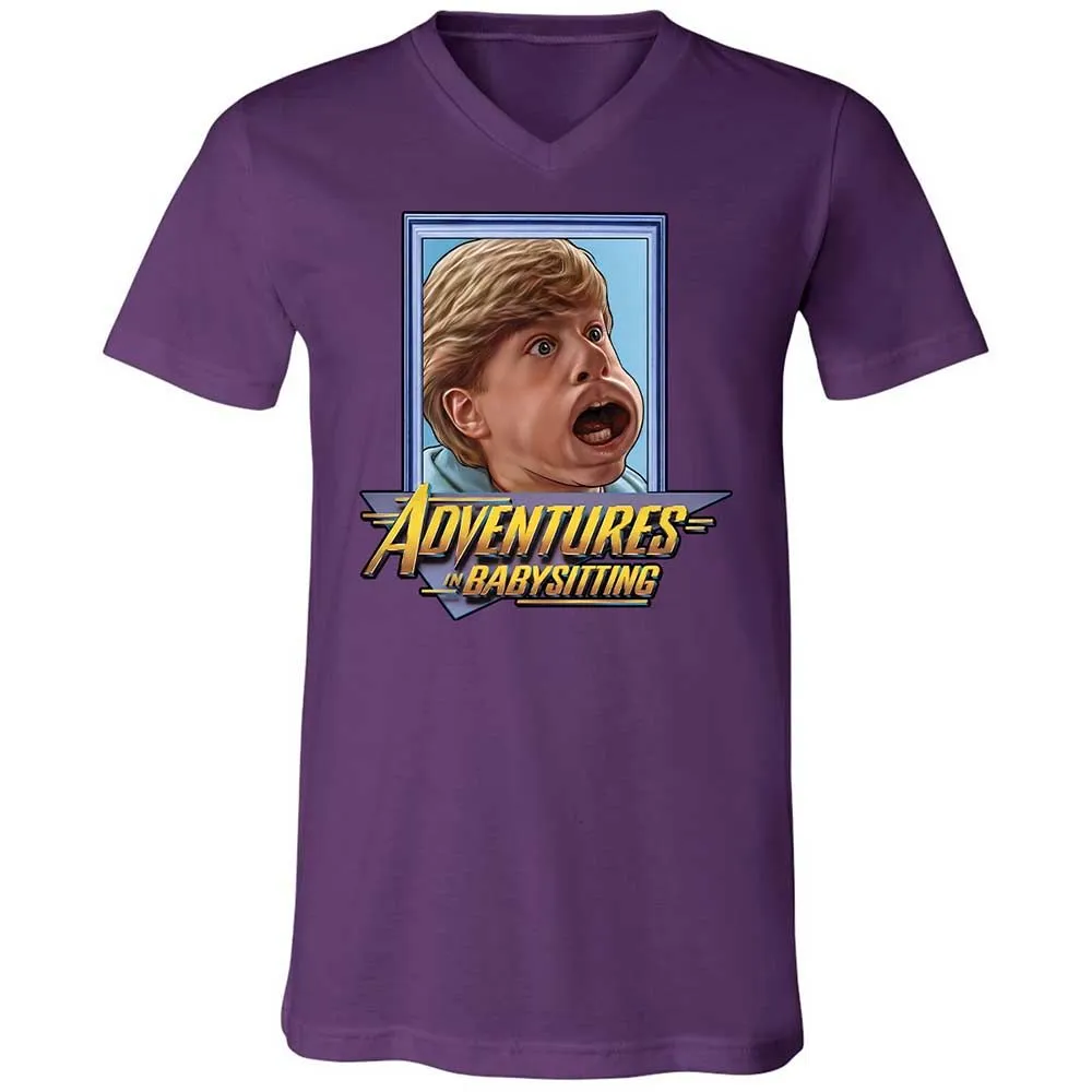 Unisex V-Neck T-Shirt - BVNB8MPX - Team Purple - 10