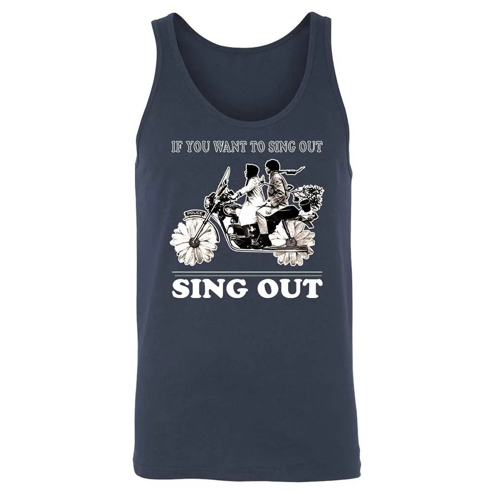 If you want to sing out, sing out - Navy - 2