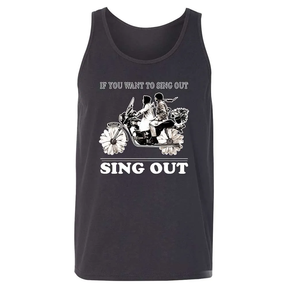 If you want to sing out, sing out - Dark Grey - 4