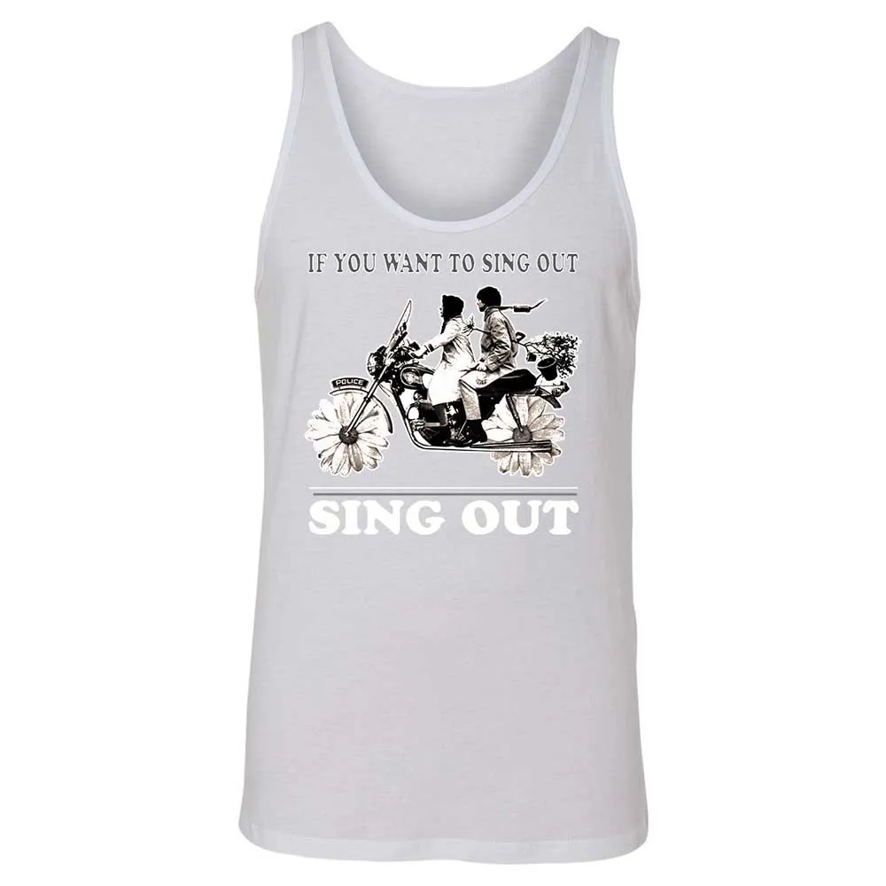If you want to sing out, sing out - White - 9