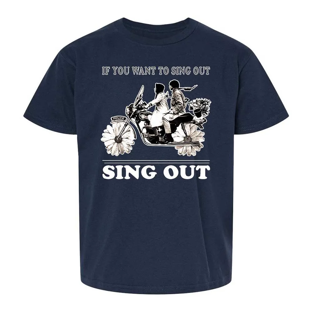 If you want to sing out, sing out - Navy - 2