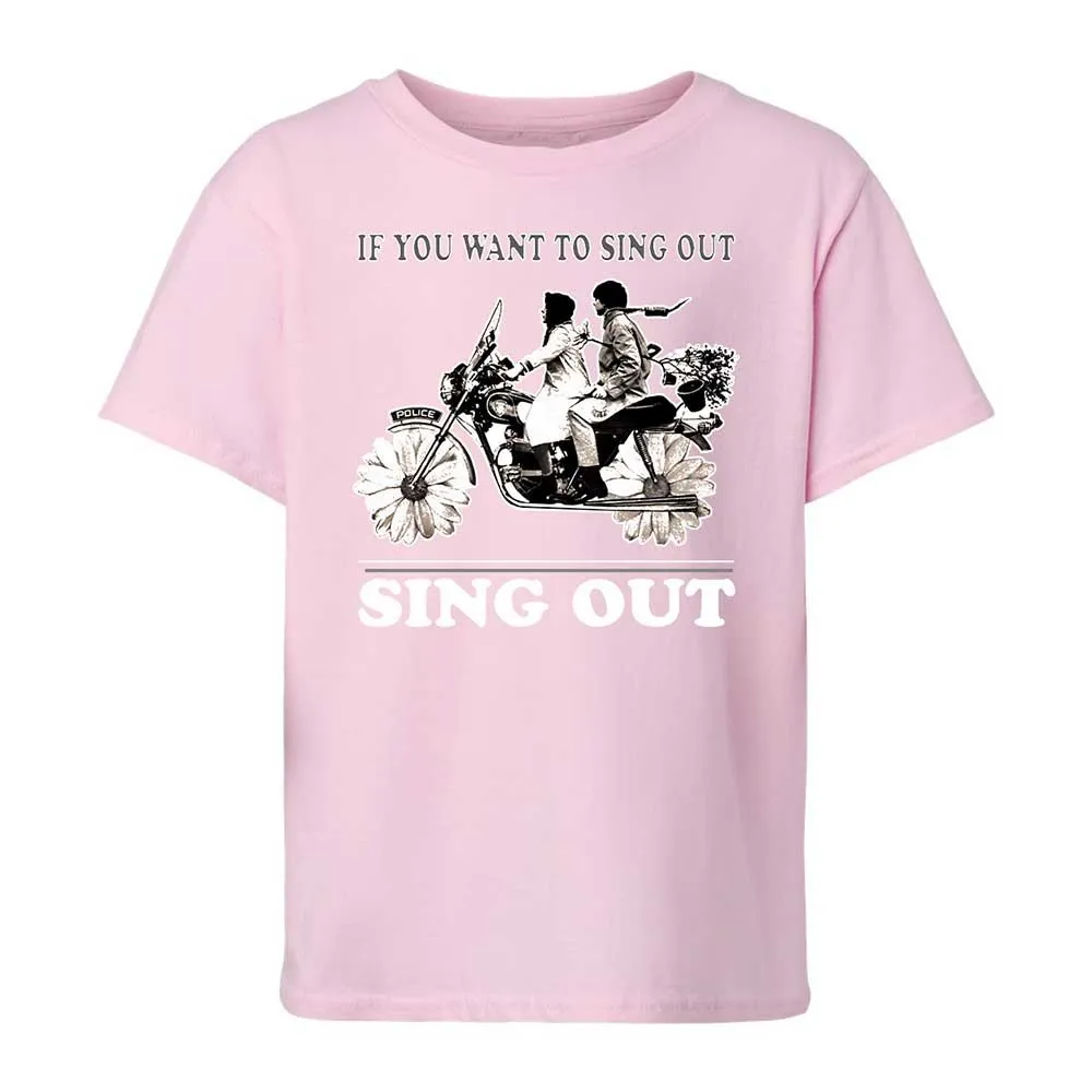 If you want to sing out, sing out - Light Pink - 7