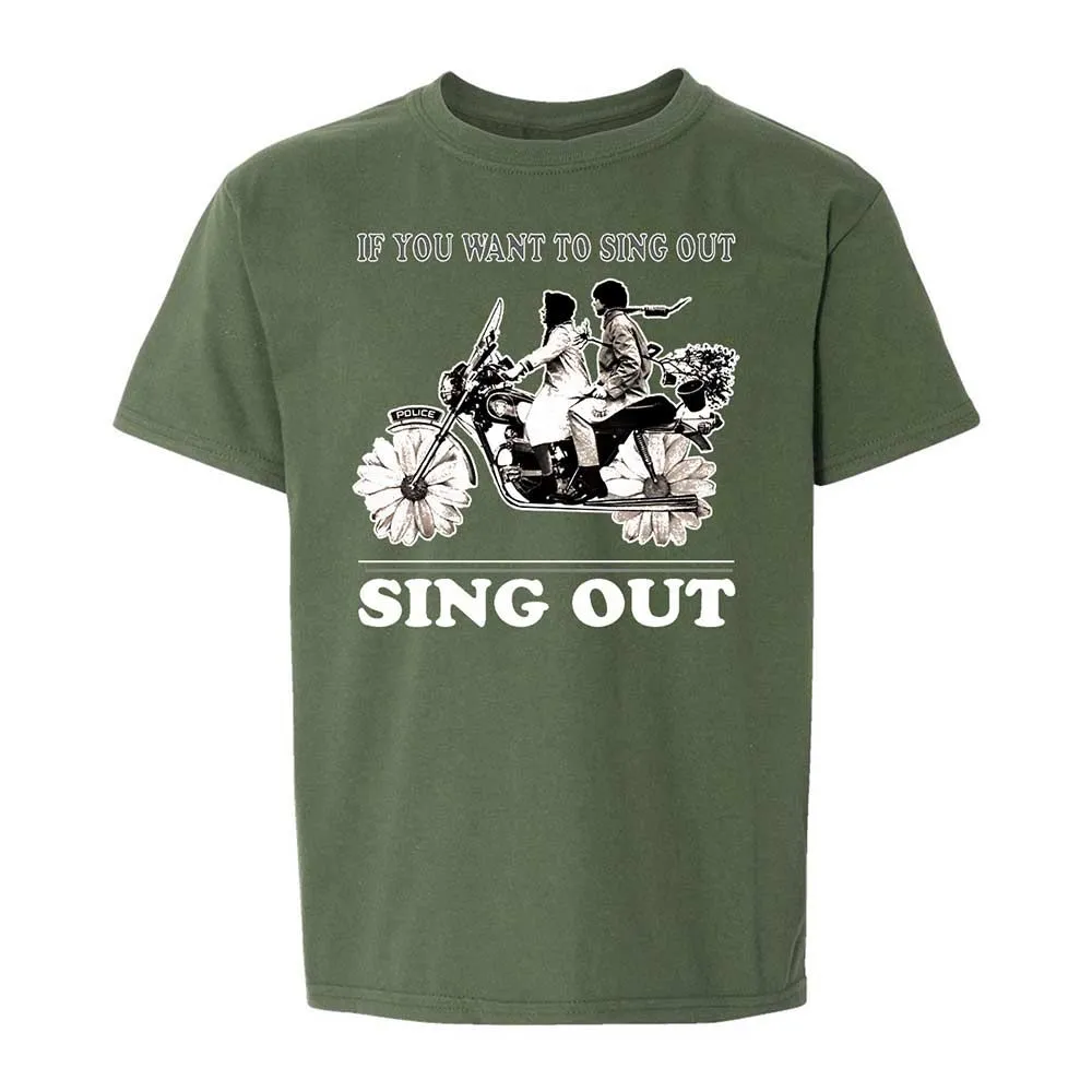 If you want to sing out, sing out - Military Green - 19