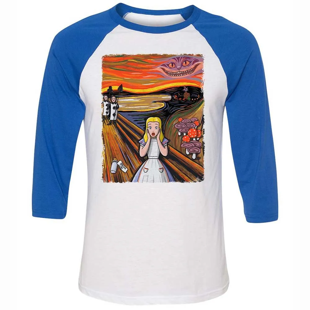 Alice in Screamland - White/True Royal - 10