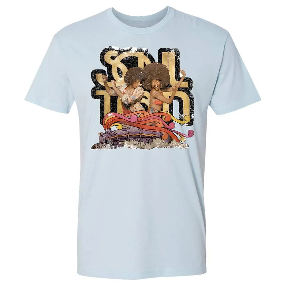 Retro Soul Train Dance Vibes - Light Blue - 4
