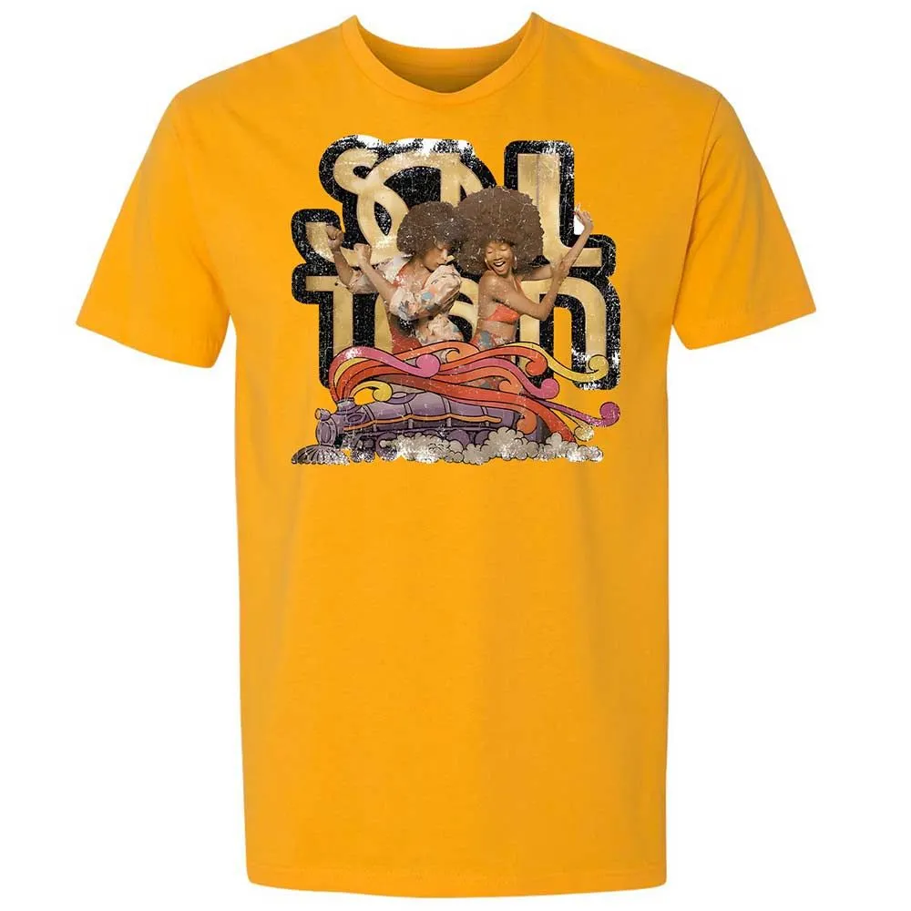 Retro Soul Train Dance Vibes - Gold - 9