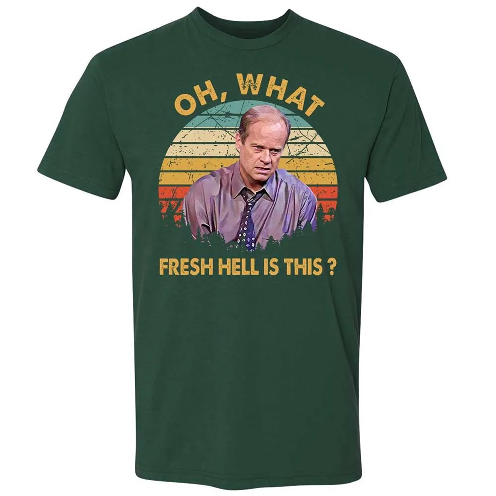 Oh What Fresh Hell Is This - Forest Green - 3