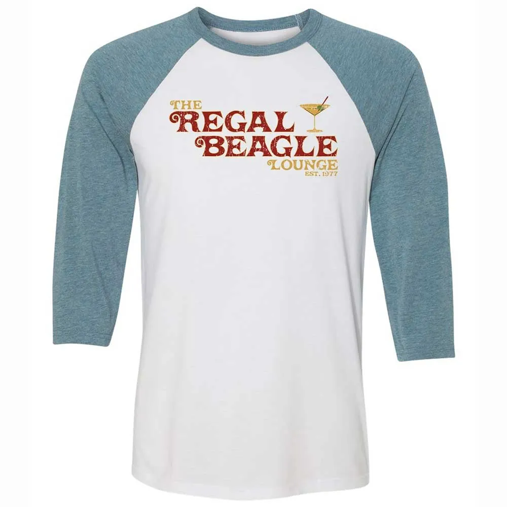 Unisex 3/4 Baseball Tee - 4ZGH2Z8Q - White/Denim - 3
