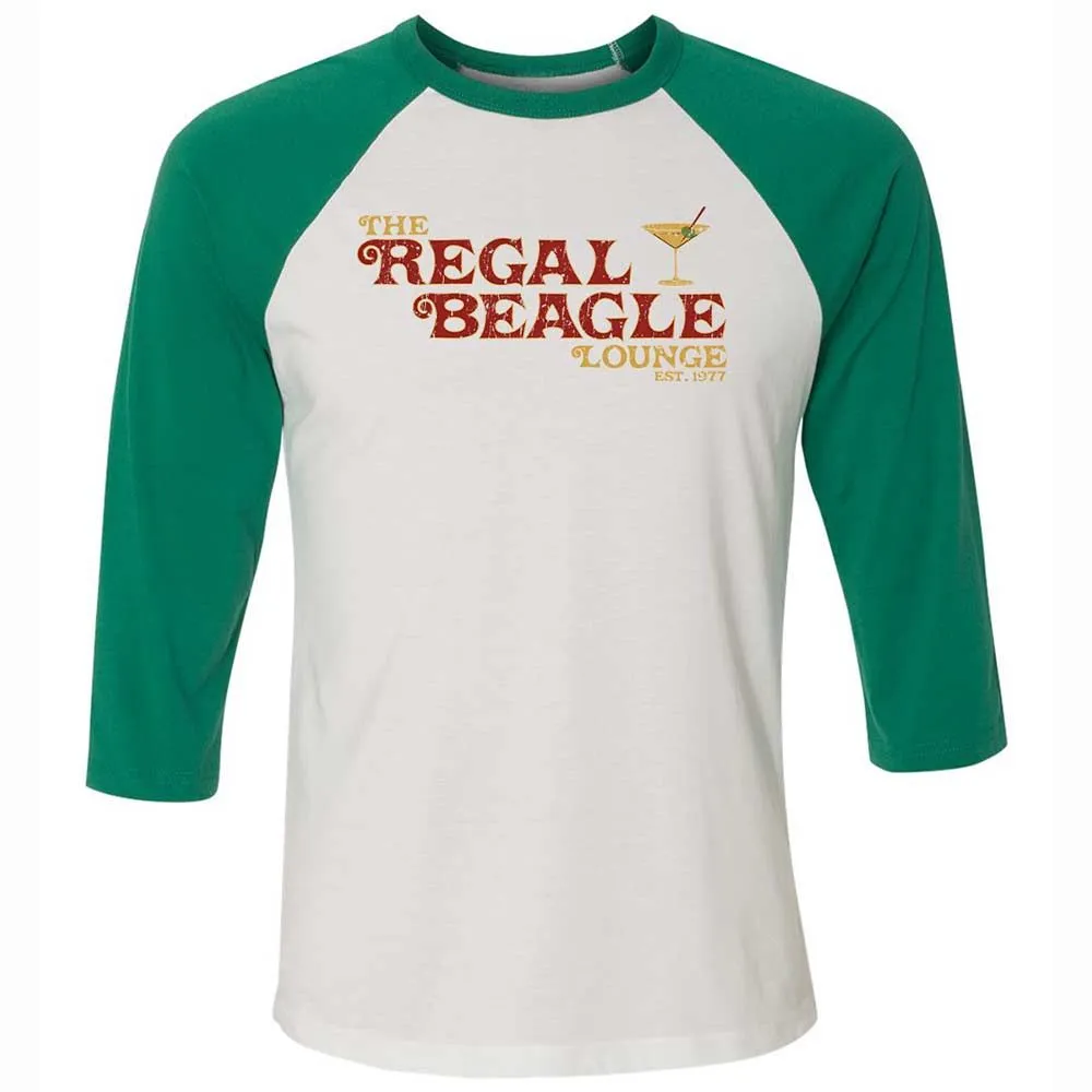Unisex 3/4 Baseball Tee - 4ZGH2Z8Q - White/Kelly - 6