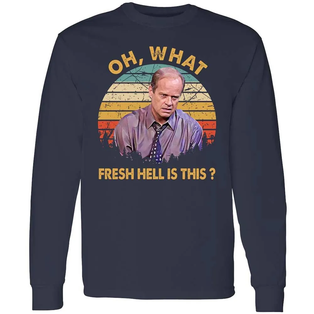 Oh What Fresh Hell Is This - Navy - 2