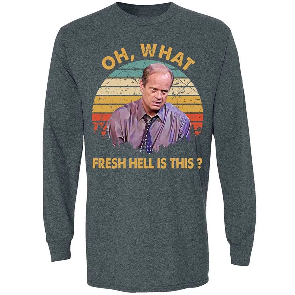 Oh What Fresh Hell Is This - Dark Heather - 5