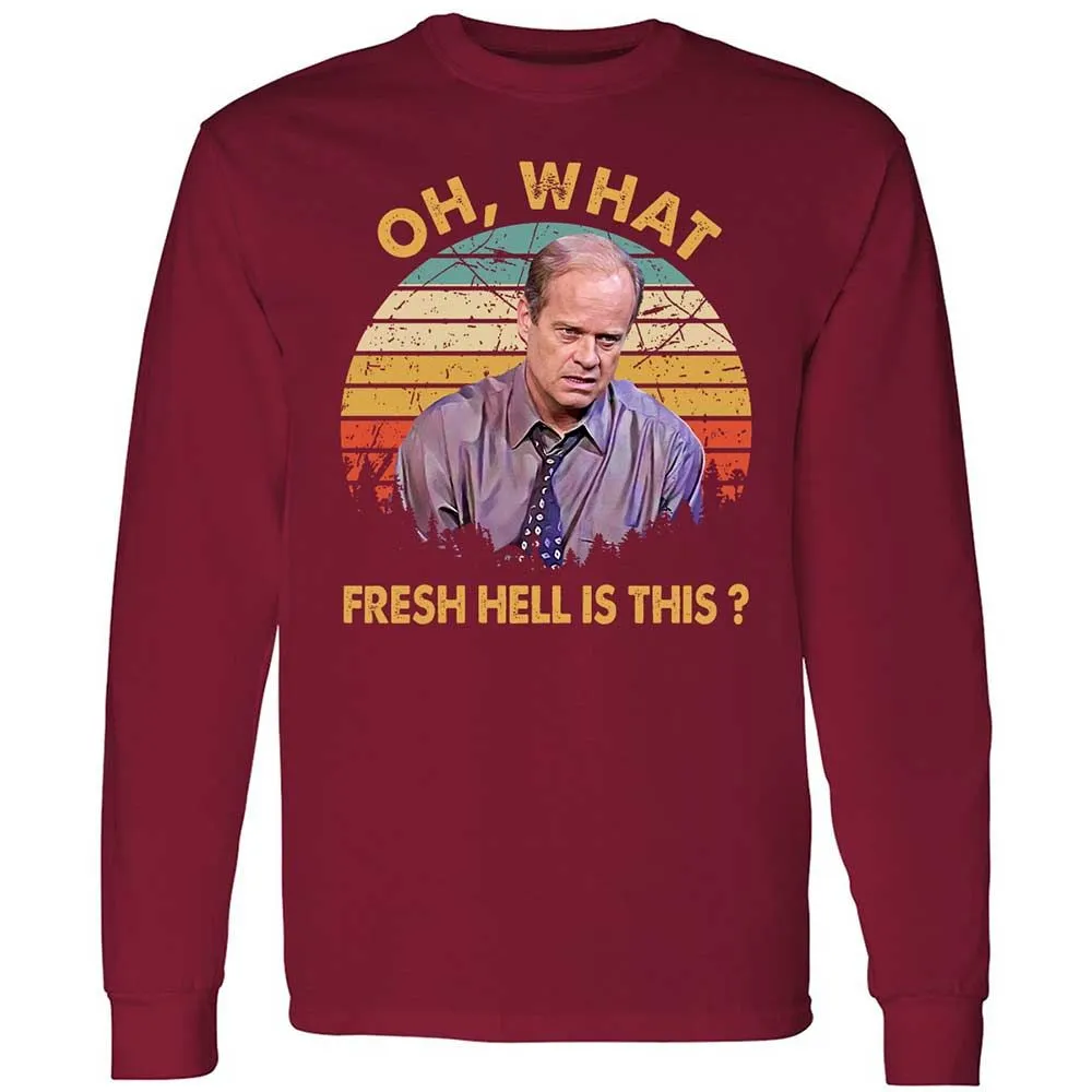 Oh What Fresh Hell Is This - Cardinal Red - 7