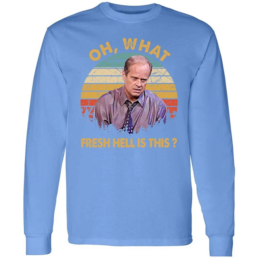 Oh What Fresh Hell Is This - Carolina Blue - 15