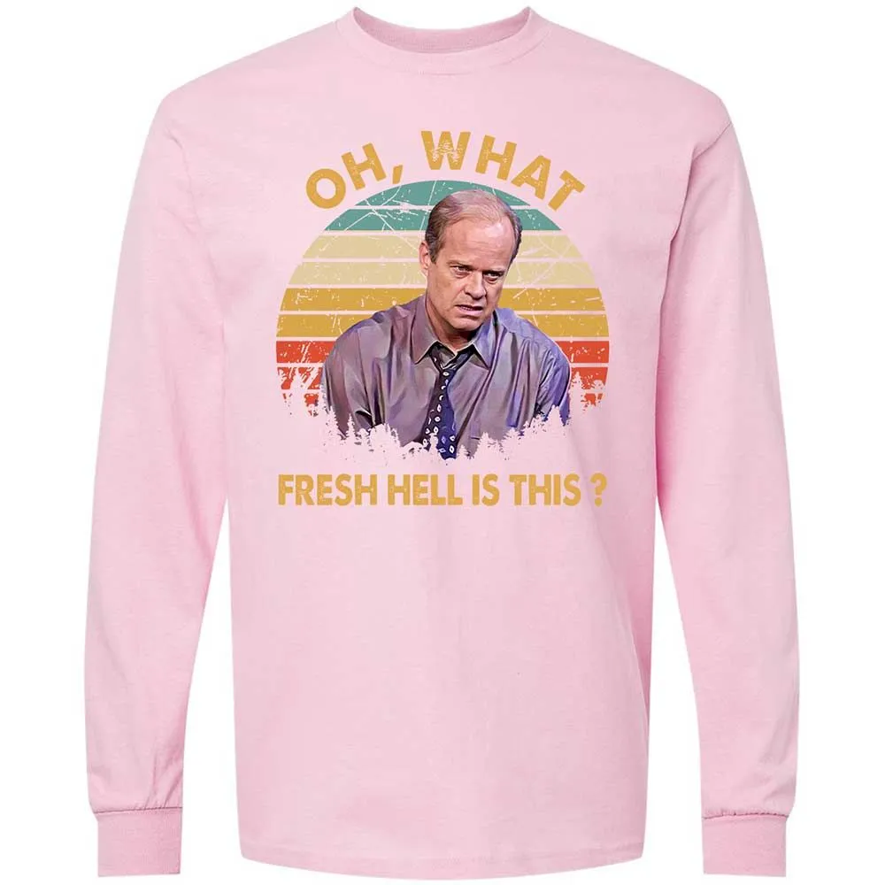 Oh What Fresh Hell Is This - Light Pink - 16