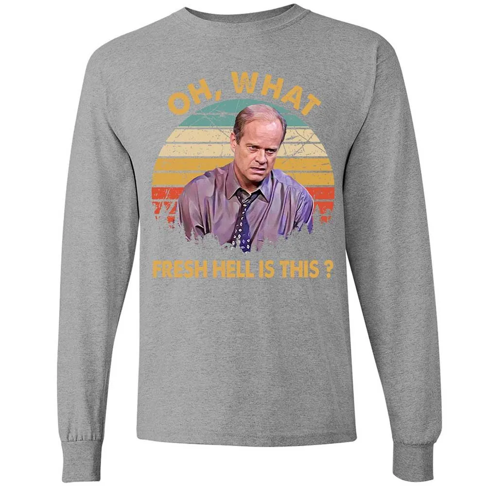 Oh What Fresh Hell Is This - Sport Grey - 19