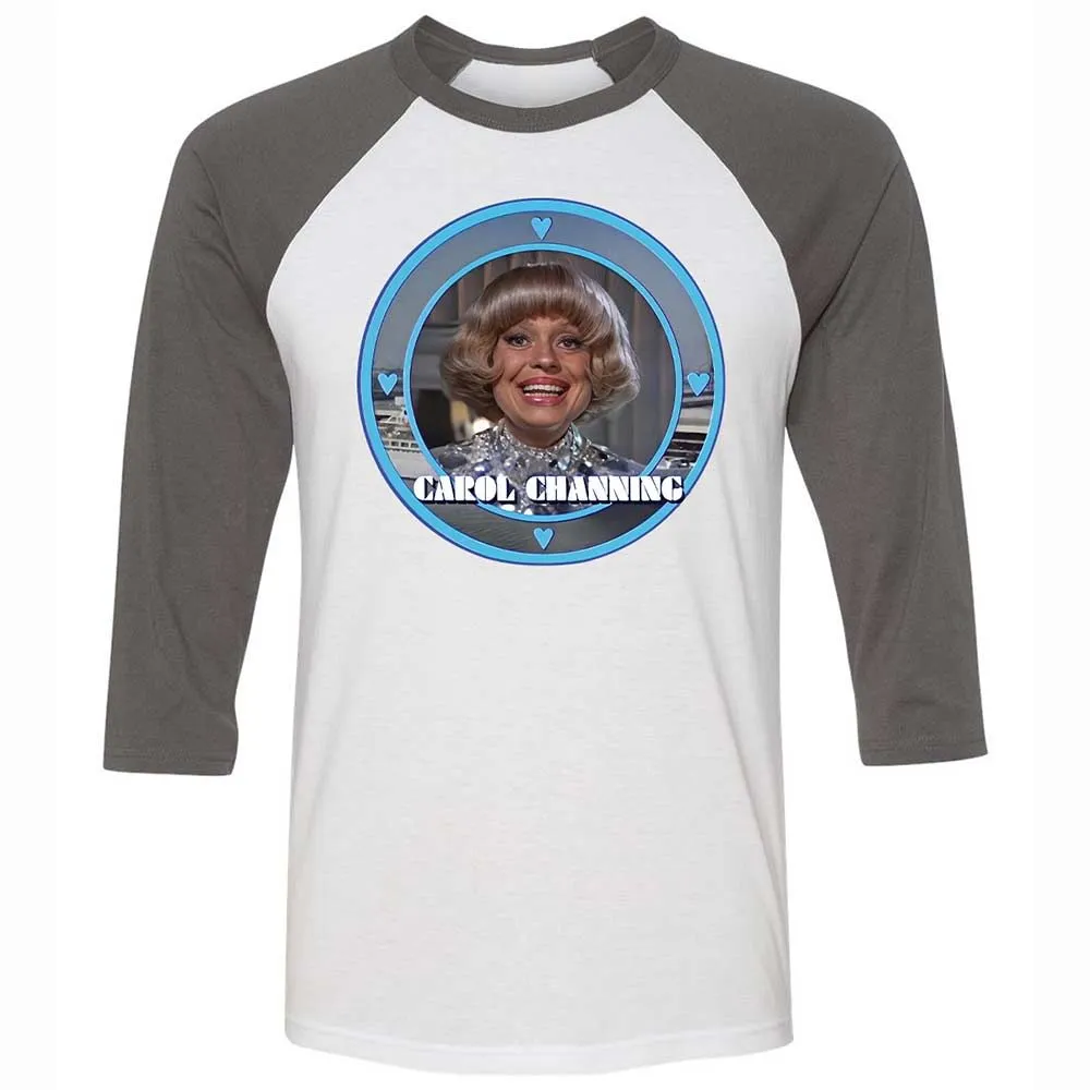 Unisex 3/4 Baseball Tee - PR91EBF6 - White/Asphalt - 2