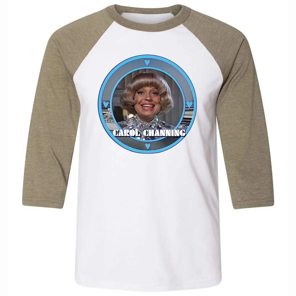 Unisex 3/4 Baseball Tee - PR91EBF6 - White/Heather Olive - 4