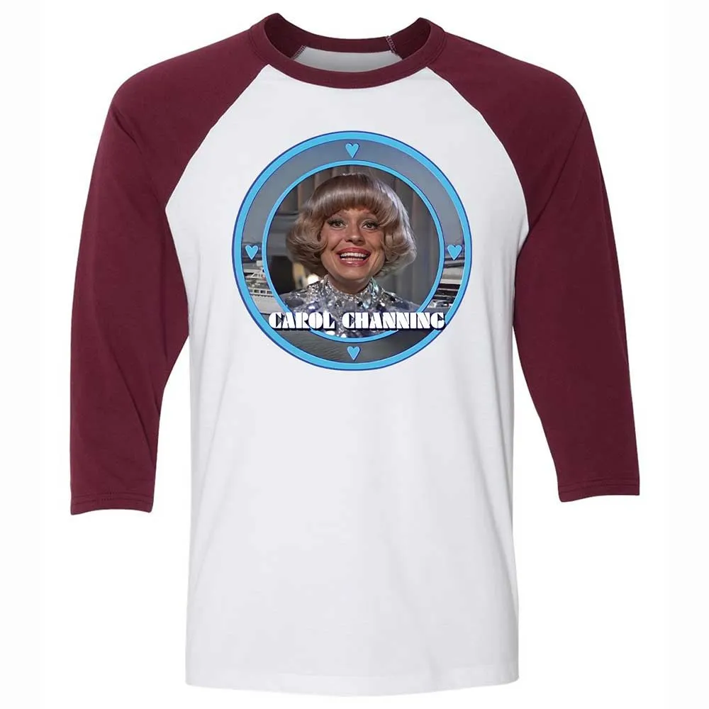 Unisex 3/4 Baseball Tee - PR91EBF6 - White/Maroon - 7