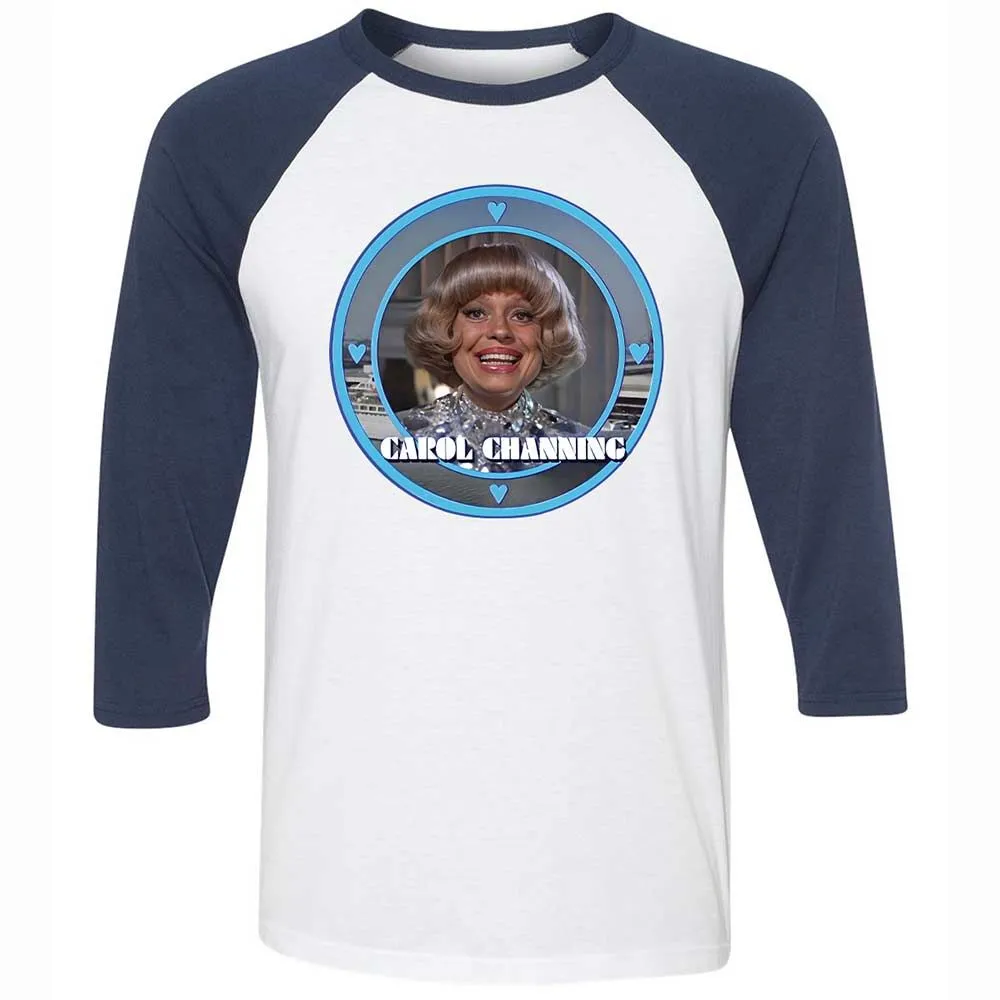 Unisex 3/4 Baseball Tee - PR91EBF6 - White/Navy - 8