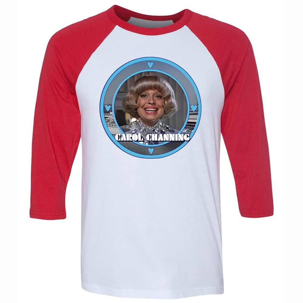 Unisex 3/4 Baseball Tee - PR91EBF6 - White/Red - 9