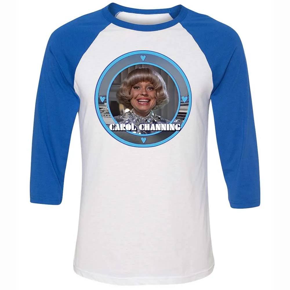 Unisex 3/4 Baseball Tee - PR91EBF6 - White/True Royal - 10