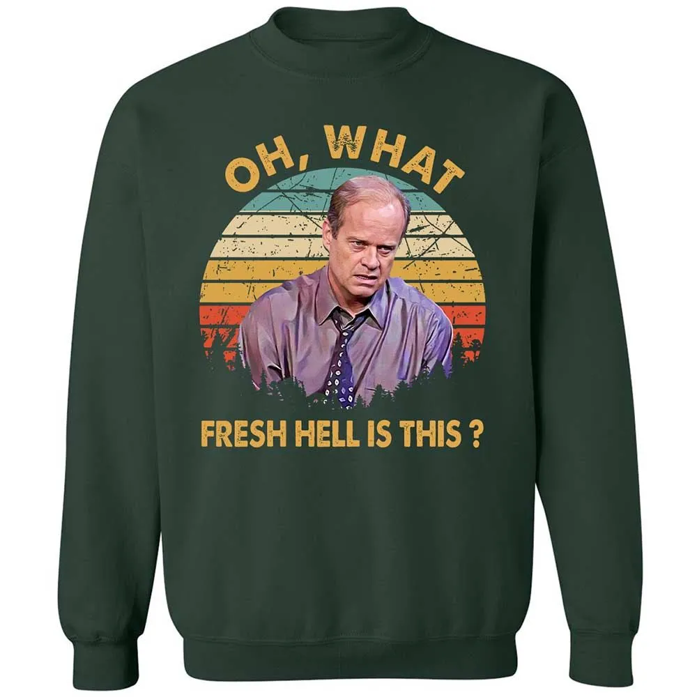 Oh What Fresh Hell Is This - Forest Green - 5