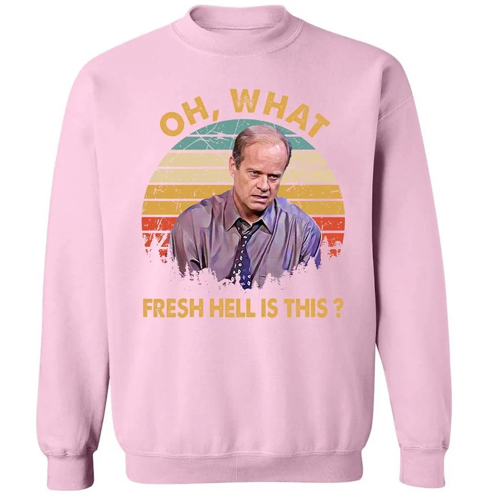 Oh What Fresh Hell Is This - Light Pink - 19
