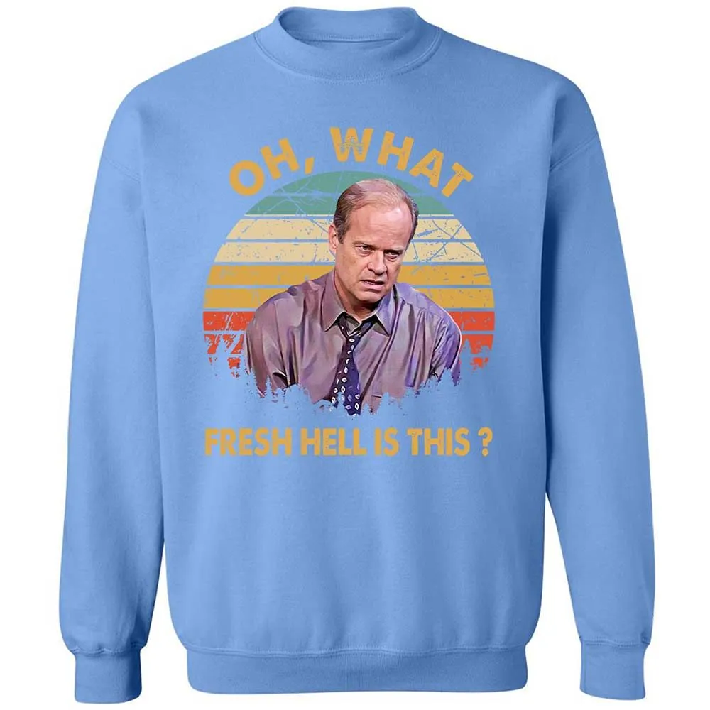 Oh What Fresh Hell Is This - Carolina Blue - 20