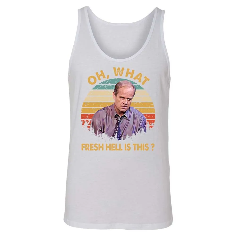 Oh What Fresh Hell Is This - White - 9