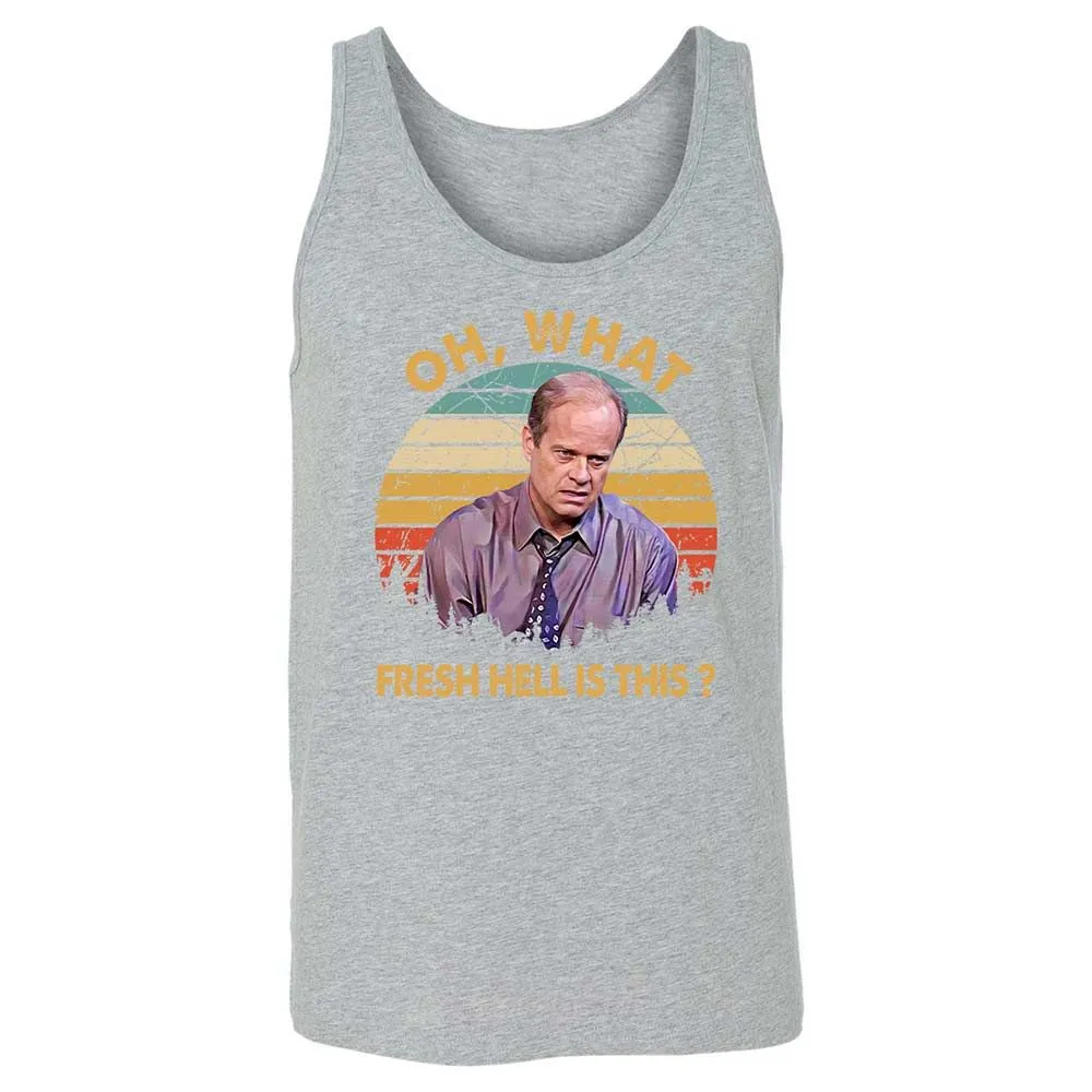 Oh What Fresh Hell Is This - Athletic Heather - 10