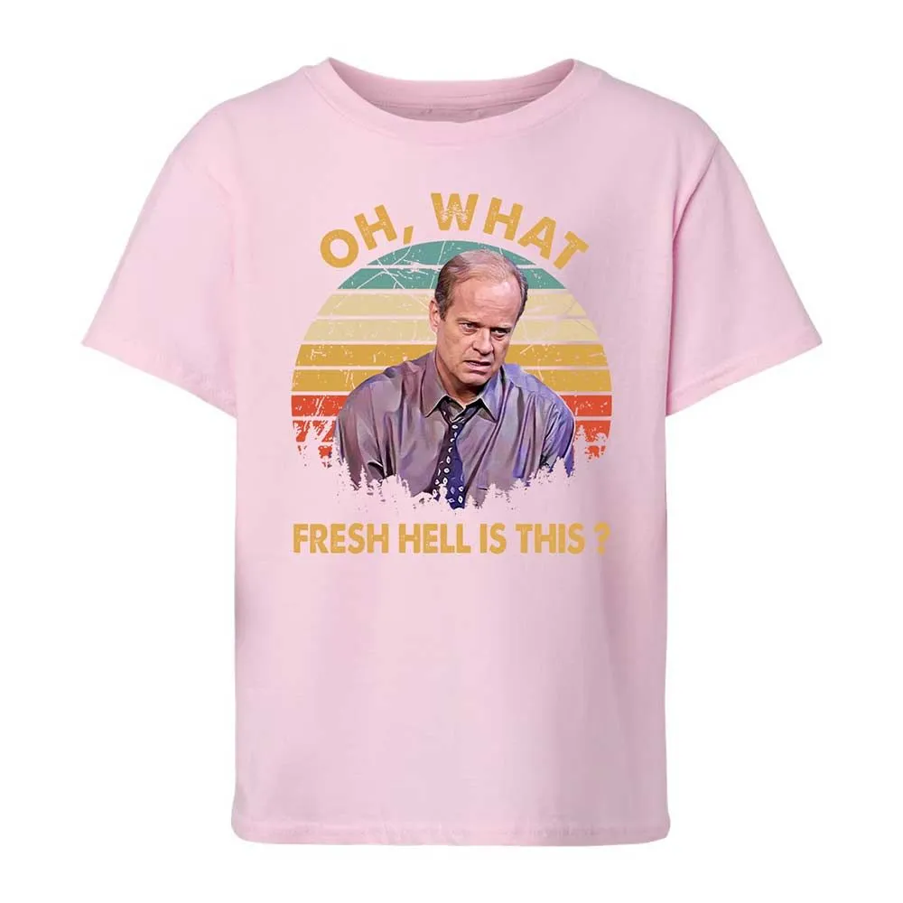 Oh What Fresh Hell Is This - Light Pink - 7