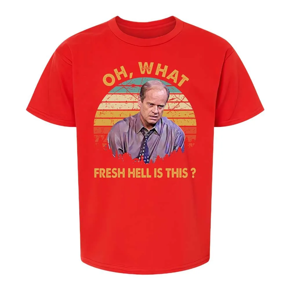 Oh What Fresh Hell Is This - Red - 8