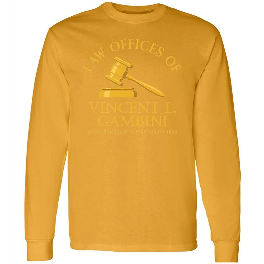 Long Sleeve T-Shirt - JKH3VU5W - Gold - 13