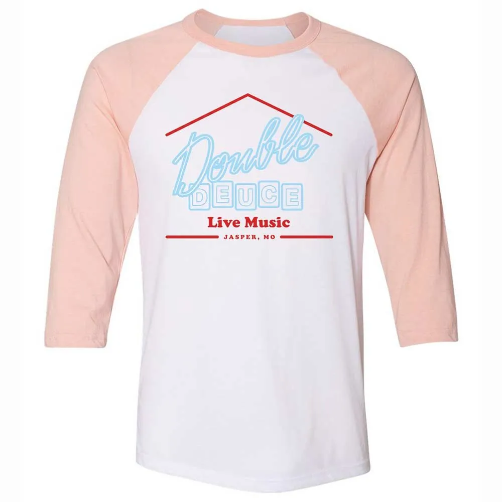 Double Deuce - White/Heather Peach - 5