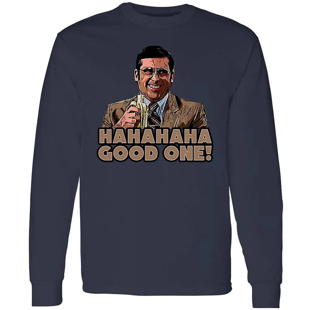 Long Sleeve T-Shirt - EDBCHLUL - Navy - 2