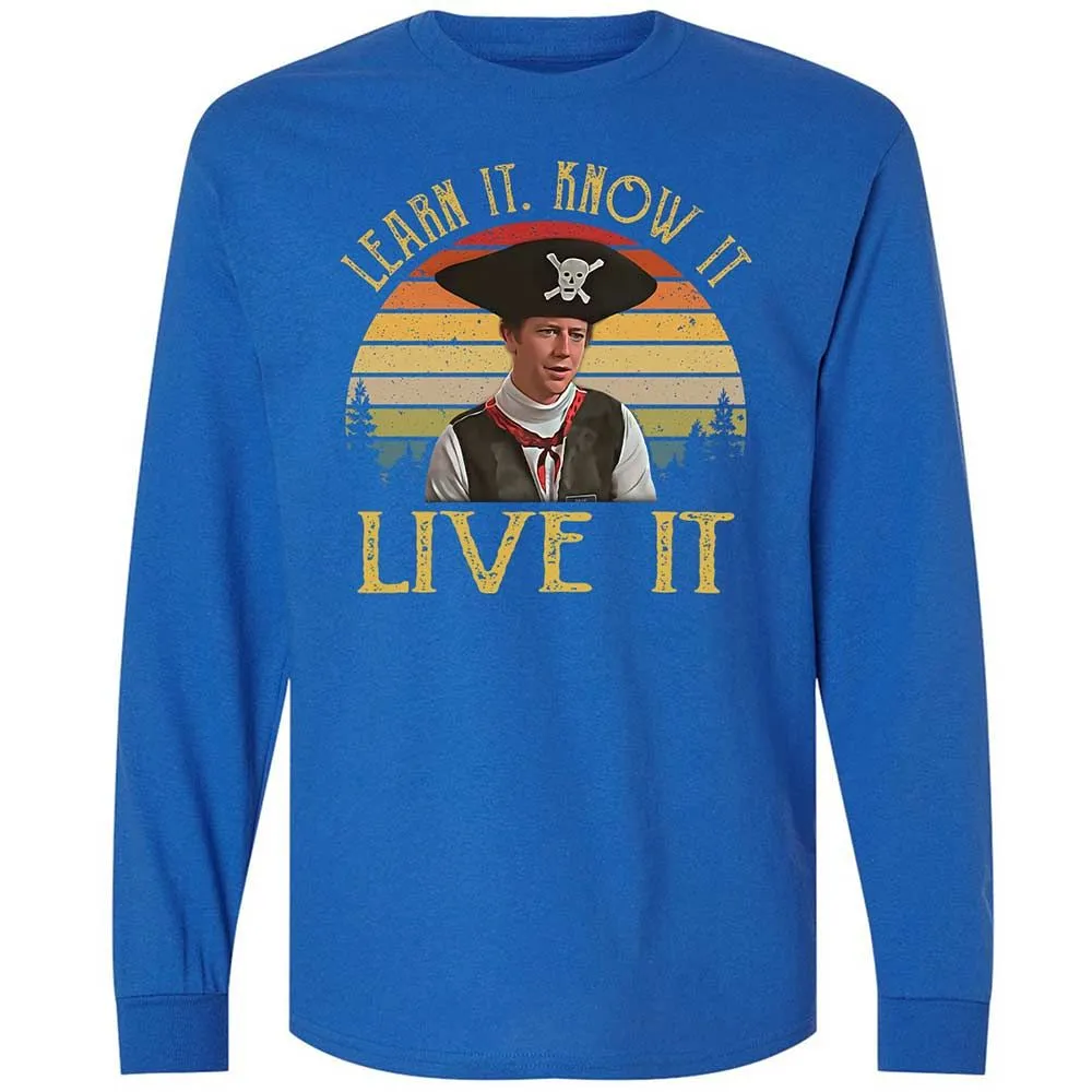 Long Sleeve T-Shirt - T97UEYCD - Royal - 3