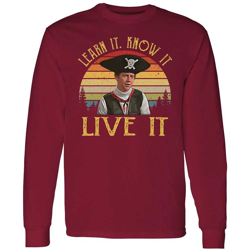 Long Sleeve T-Shirt - T97UEYCD - Cardinal Red - 7