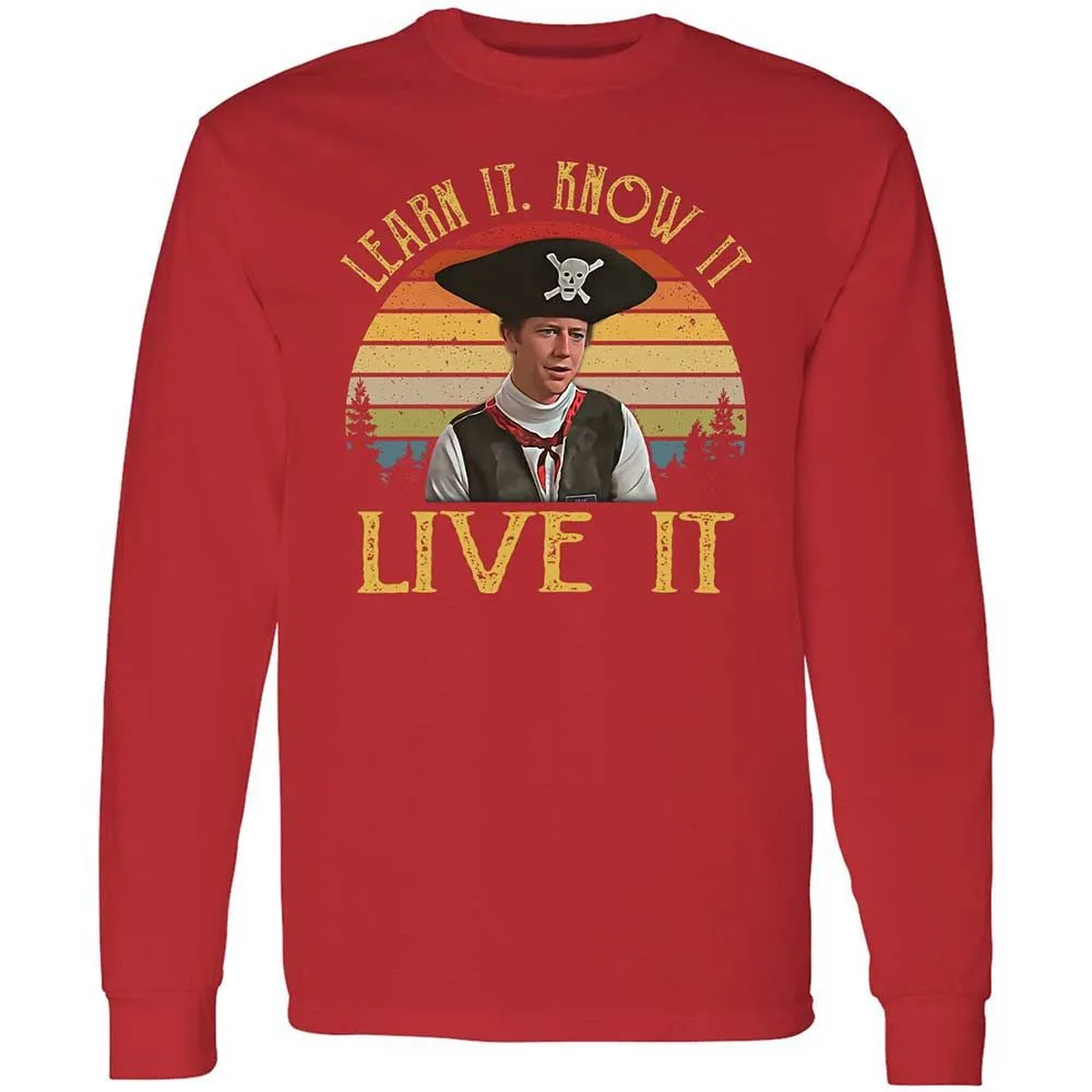 Long Sleeve T-Shirt - T97UEYCD - Red - 11
