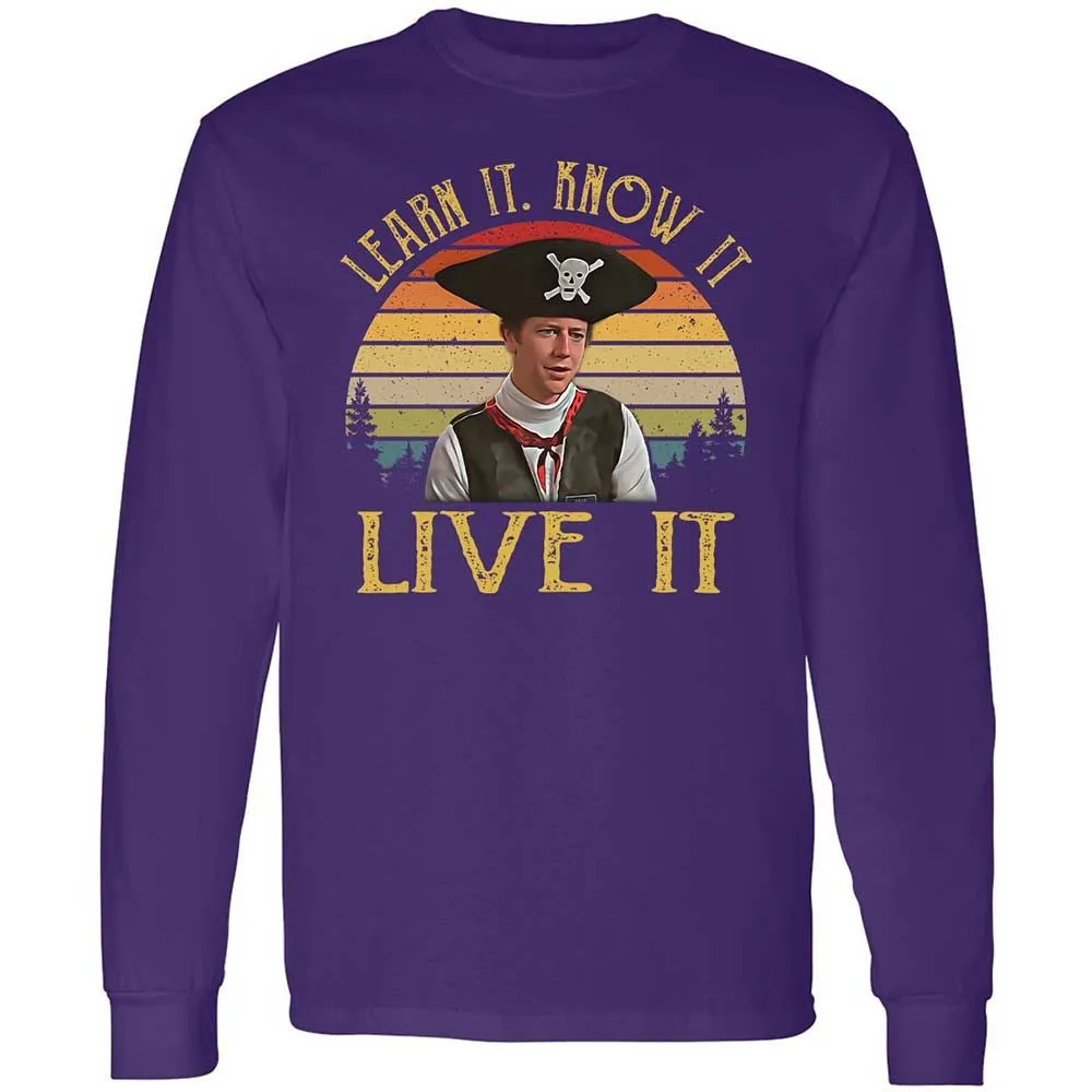 Long Sleeve T-Shirt - T97UEYCD - Purple - 12