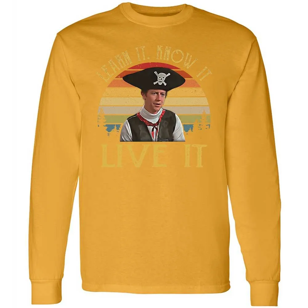 Long Sleeve T-Shirt - T97UEYCD - Gold - 13