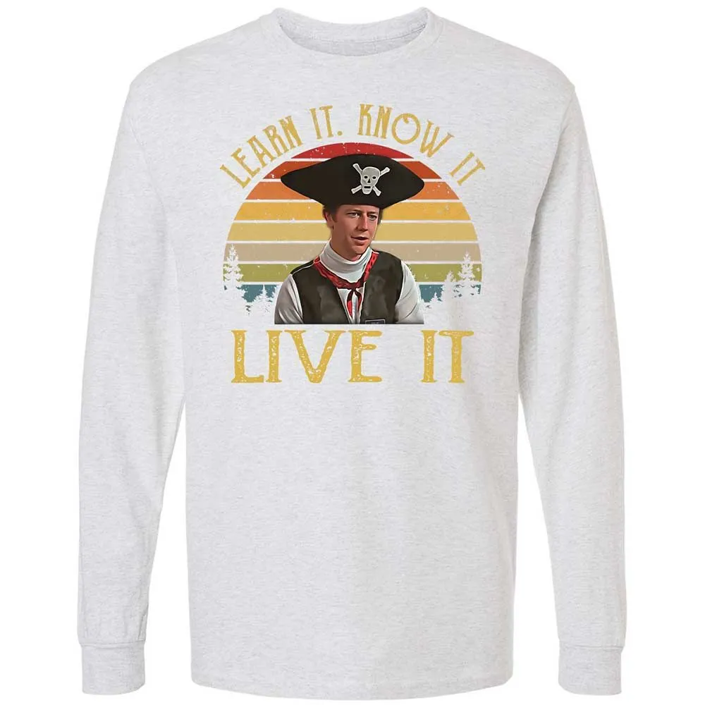 Long Sleeve T-Shirt - T97UEYCD - Ash - 14