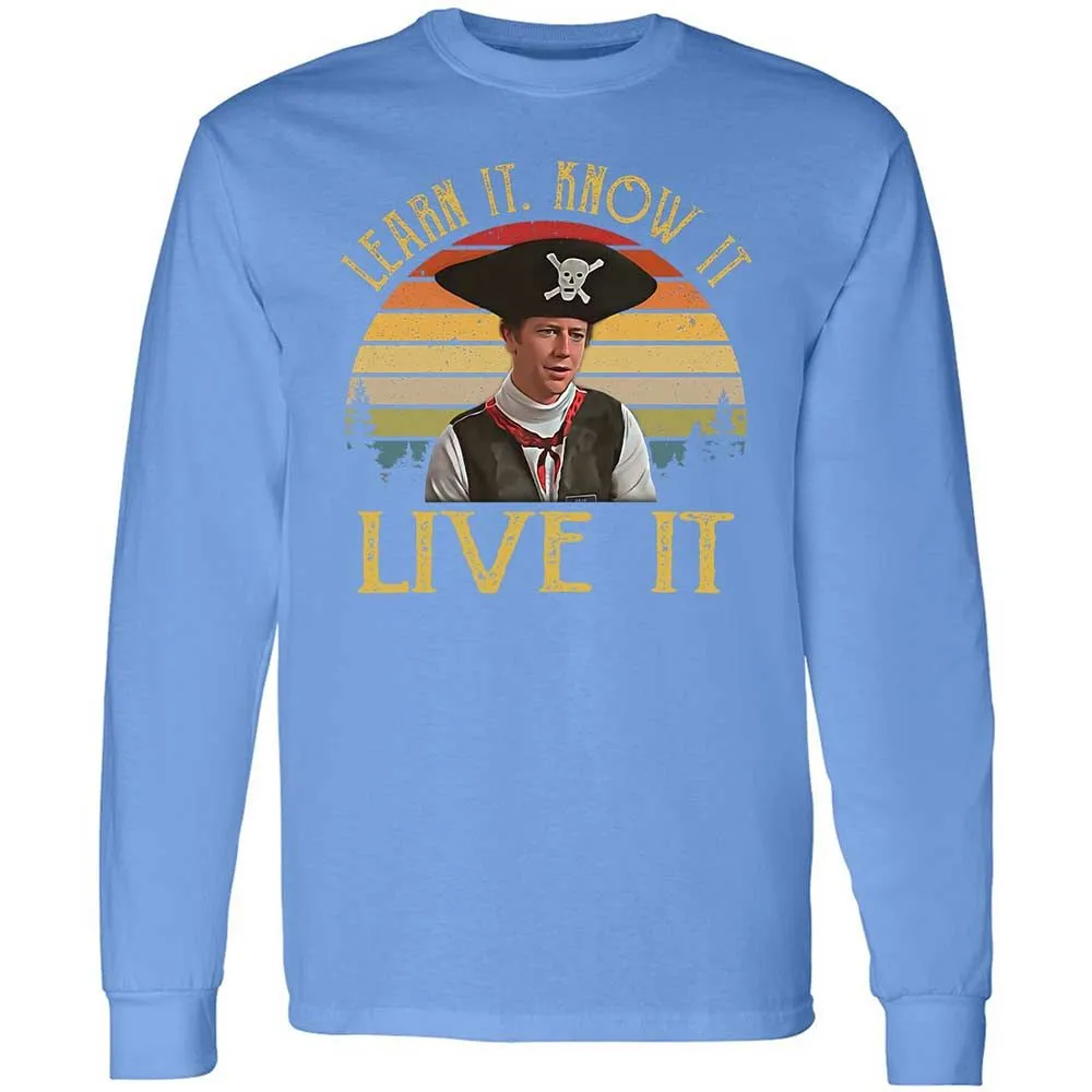 Long Sleeve T-Shirt - T97UEYCD - Carolina Blue - 15