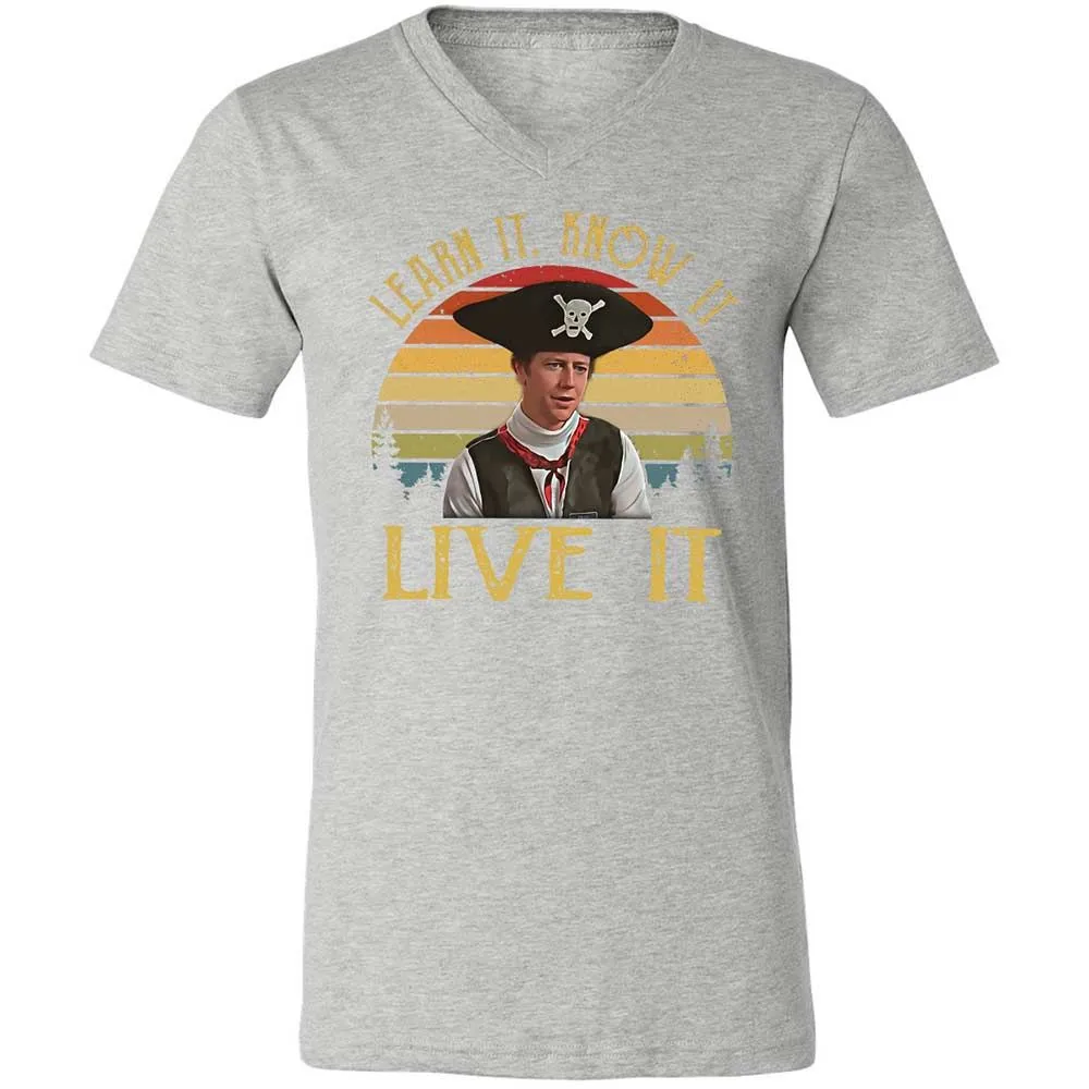 Unisex V-Neck T-Shirt - 3GALM913 - Athletic Heather - 15