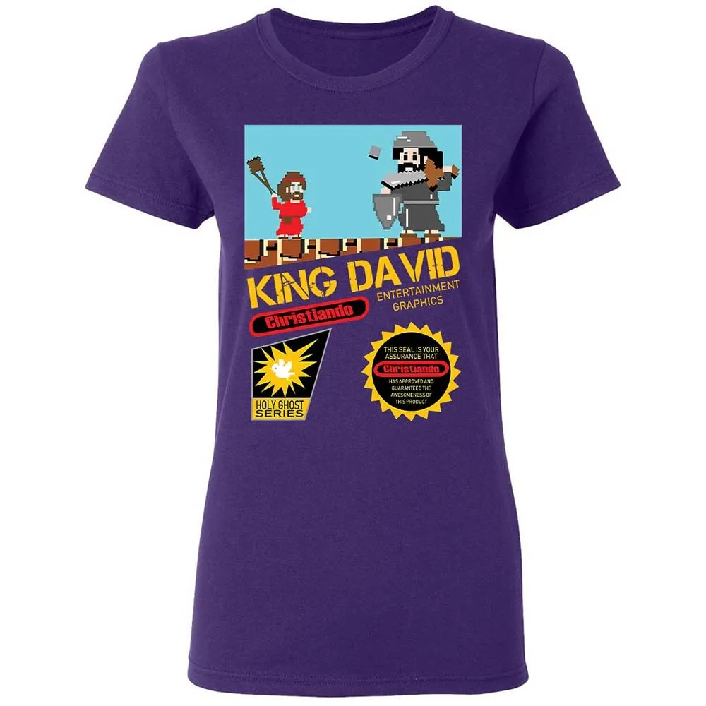 David Vs Goliath Cool Christian - Purple - 10